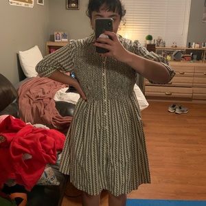 Vintage Button Up Dress